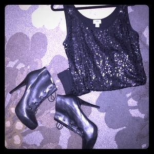 ‼️Platform stiletto booties! Size 11‼️